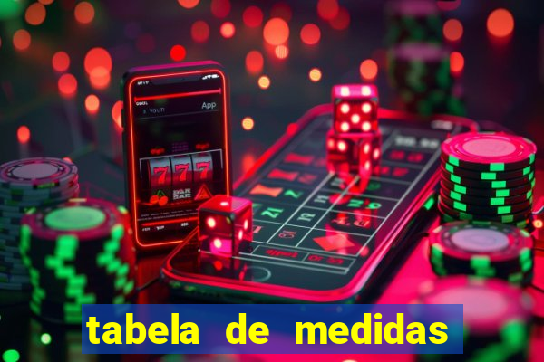 tabela de medidas reserva mini